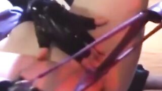 PussyCatsLatex.com - Latex-clad succubus tease with toy play by mistress taylor
