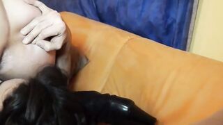 Thick MILF from next door at a homemade casting