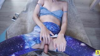 pov BONED SWAETING HOT RIPPED YOGA LEGGINGS - CANDICE DELAWARE