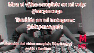 Argentine asshole does porn casting for the first time with instagram: Mr. Poronga, into the hotel and jacuzzi