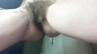 naked stripper with big unshaved bush