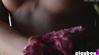 Cutie red head mom Erna Ohara exposed her unshaved vagina after Goddess striptease