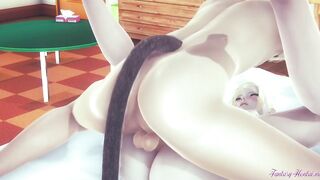 Shingeki no Kyojin Animated 3D - Annie Rough Sex - Japanese chinese manga animated game porn animation