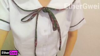18yo Filipina college girl squirt buckets