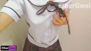 18yo Filipina college girl squirt buckets