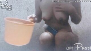 Shower into Philippines with nude pinay chick