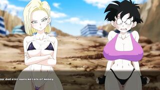 Amazingly Hot Hoe Z Tournament [Hentai game] Ep.two catfight with videl chichi bulma and android 18 yo