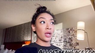 Hispanic 18 Yo Sarah Lace Lusty for Anal