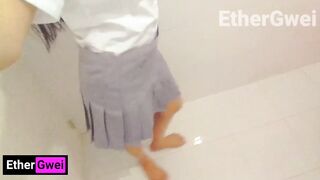 18yo Pinay schoolgirl squirts many times - sarap ng puki