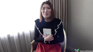 Miku Kanno into [part 2] of her debut as a Japanese adult scene celeb - interview and audition with stripping, blowing dick, twat finger fuck, snatch licking 4K MUST SEE