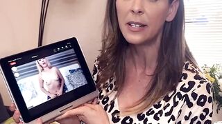 GirlsFollow.com - Cherie DeVille's webcam tease: fingering her mature pussy