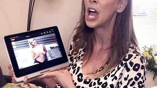 GirlsFollow.com - Cherie DeVille's webcam tease: fingering her mature pussy