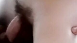 Young amateur gives facial to mature homo after blowing him