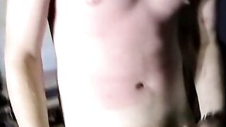Blond amateur jerks off and cums in mature gays mouth