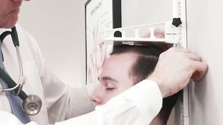 FunsizePorn.com - Wild Dr Wolf bangs hard cute teen Danny Wilcoxx while he is being e