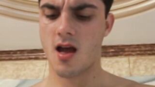BareBrazil.com - Latino hunk Oliver showcasing his massive cock while jerking