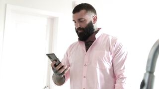 DaddiesPorno.com - Surprise naughty valentines date with my toned stepdad