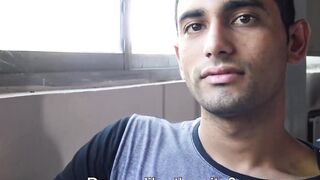 LatinoJuice.com - I covered erotic Joels beautiful face with my sticky load of hot cu