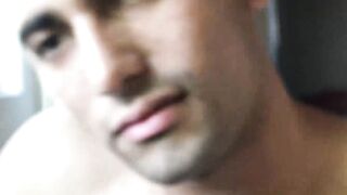LatinoJuice.com - I covered erotic Joels beautiful face with my sticky load of hot cu
