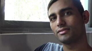 LatinoJuice.com - I covered erotic Joels beautiful face with my sticky load of hot cu