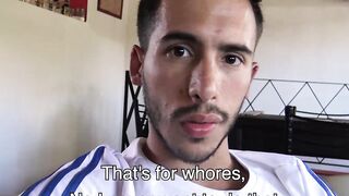 LatinoJuice.com - Horny German jerks his thick cock before getting bred hard passiona