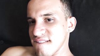 LatinoJuice.com - Innocent stud Jota exposes his uncut dick and masturbates in front