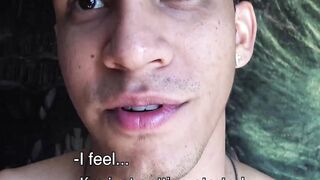 LatinoJuice.com - Innocent stud Jota exposes his uncut dick and masturbates in front