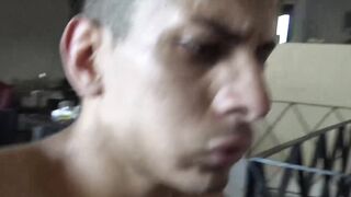 LatinoJuice.com - Inked boy Kendro and muscled Alexander satisfies their wild desires