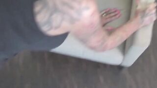 Homemade plowed date with inked skank