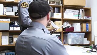 Perps4Sale.com - Hunk Black cop teases unshaved Inked Jock suspect and fucked