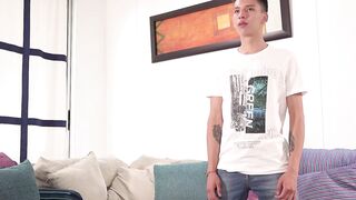 LatinoJuice.com - Shy twink Benjamin Porter pounded Antu Burghos tight ass