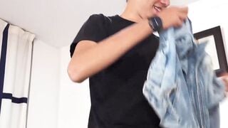 LatinoJuice.com - Kinky Nolan Martin masturbates before fucking Vincent Landi