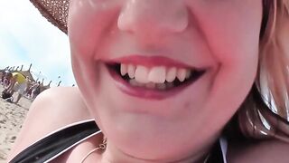 three hole nailed with a young vacationer at the casting