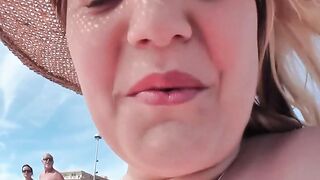 three hole nailed with a young vacationer at the casting