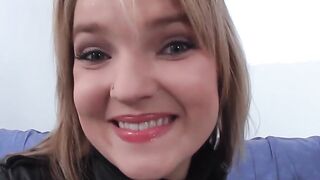 Teenie sluts does anything for cash including a casting