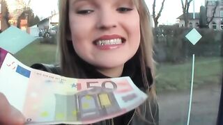 Teenie sluts does anything for cash including a casting