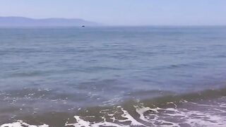 Fucking a 19 year old public on the outdoors beach