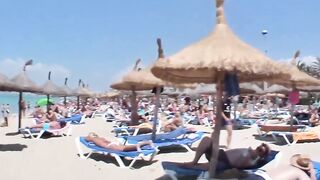Holiday banged public with a petite teenage women