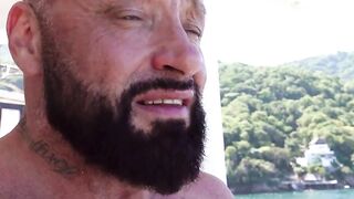Public vibrator sex with a soak Hispanic skank