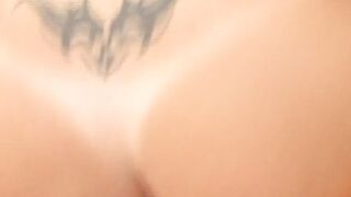 Tranny bareback anal sex with blonde dick woman