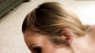 Teenie having Goddess anal sex into a fishnet top