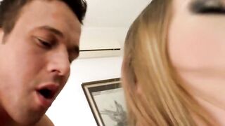 Teenie having Goddess anal sex into a fishnet top