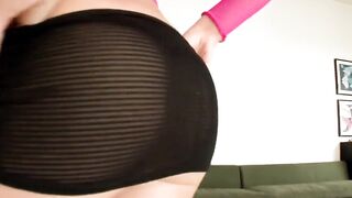Teenie having Goddess anal sex into a fishnet top