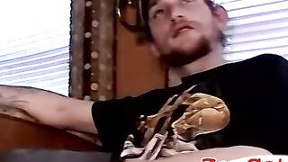 Bruce has a great uncut cock and real juicy oozing precum Hoe 2