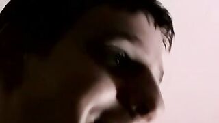 Horny amateur dude jerks his fat dick and receives a head Hoe 2
