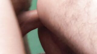 Gays inseminate themselves after anal sex without a condom