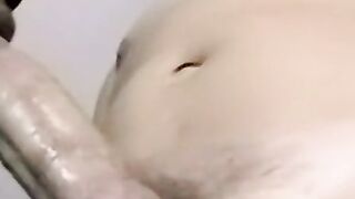Big daddy needs to release a hot load of cum in his balls