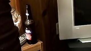 Horny Gabriel pulls out a FleshLight to satisfy his and his friends sexual needs