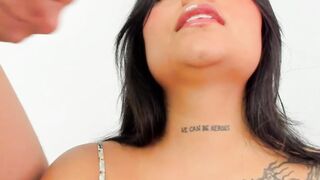 Colombian Chick Gives A Wild Blowjob