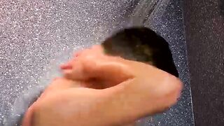 BoyObsession.com - Silas Gray's shower show features his long cock ready for action n